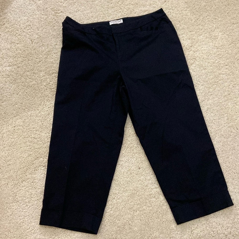 Womens Coldwater Creek capri pant. Size 12
